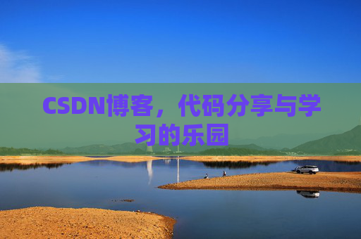 CSDN博客，代码分享与学习的乐园